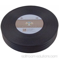 Country Brook Design® 2 Inch Black Polyester Webbing   